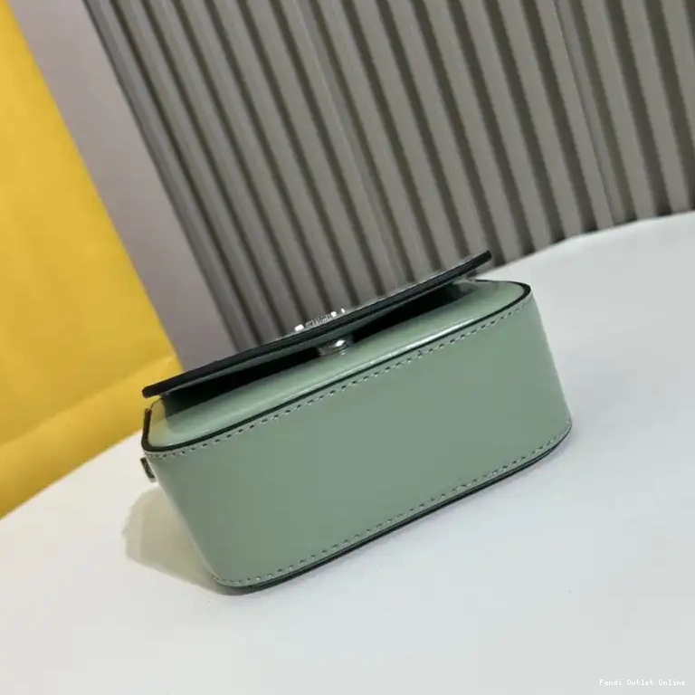 Cheap Green Calf Fendi Nano Bag In Leather F 0630